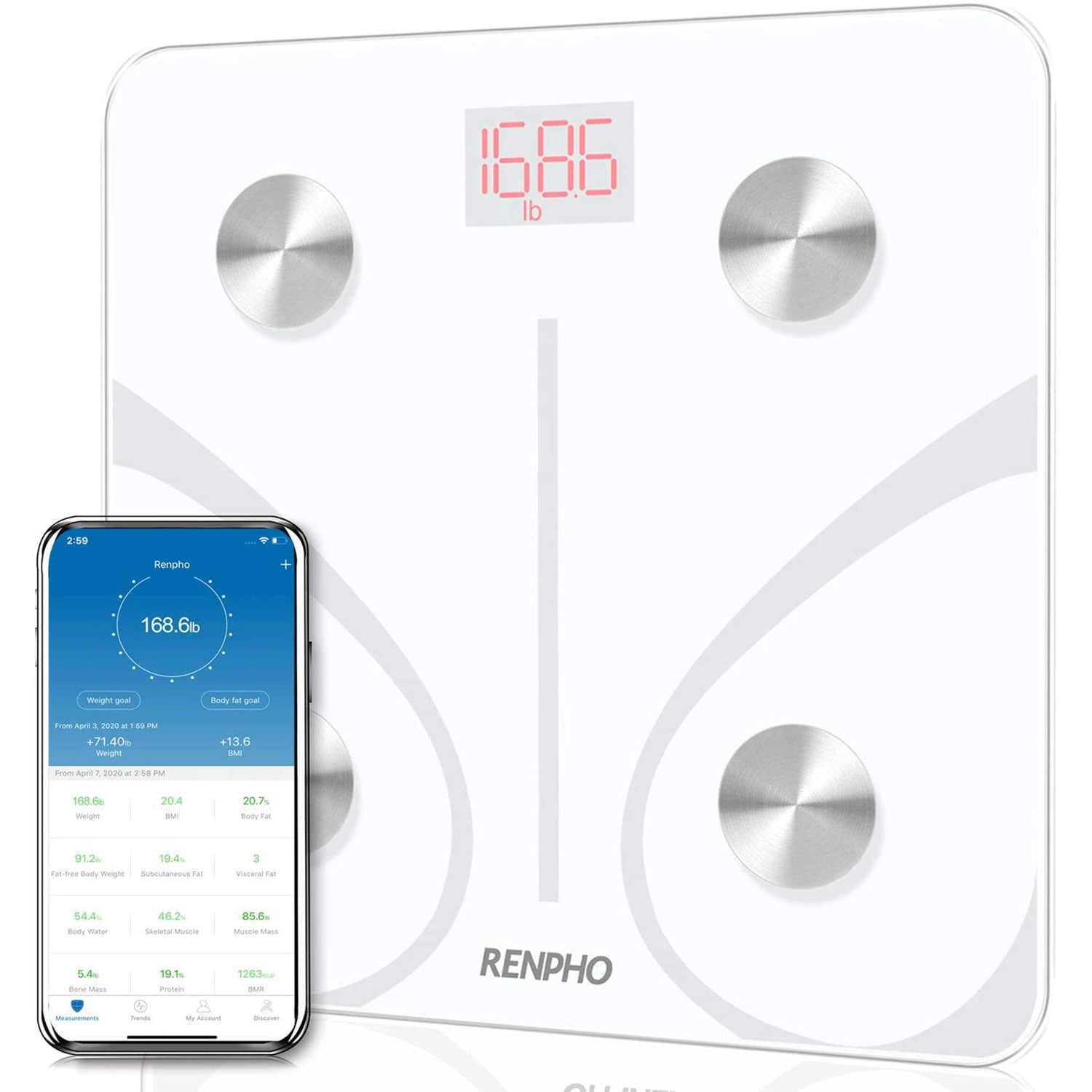 Renpho Smart Body Fat Scale - Basic